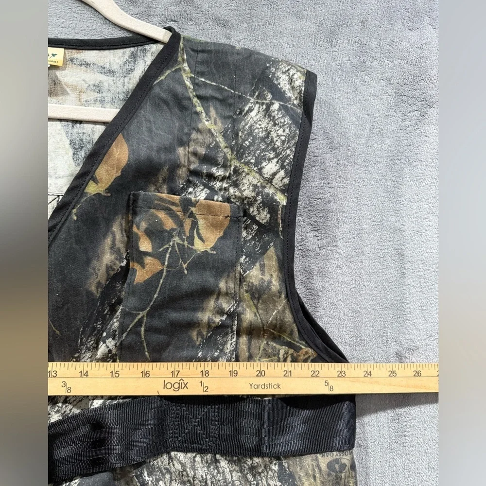 Breaux Mossy Oak Camo Camouflage Hunt Em High Hunting Accessories Vest Top L/XL